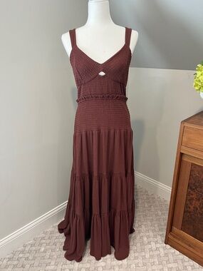 Anthropologie maxi dress